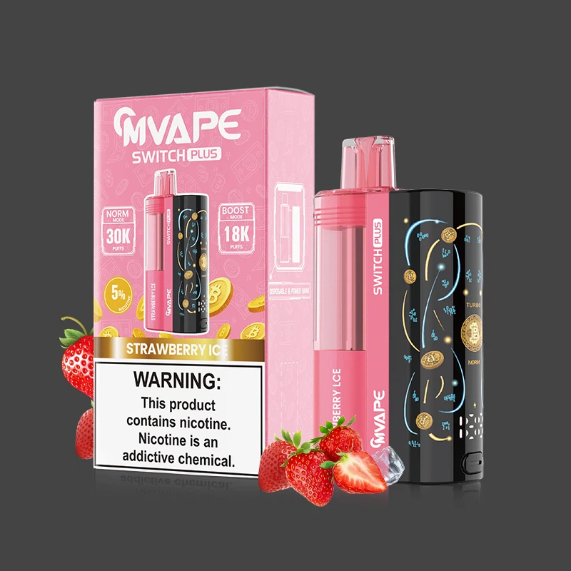 КОМПЛЕКТ CM VAPE Switch Plus 30000 PUFF POD VAPE