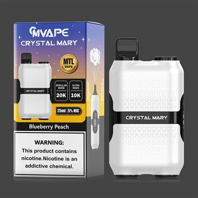 CM Disposable VAPE 20000 PUFF SPACE ROCKET VAPE: Черника Персик
